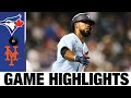 Blue Jays vs. Mets Game Highlights (7/24/21) | MLB Highlights