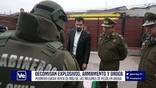 Decomiso de OS7 de Carabineros en Cerrillos de Tamaya