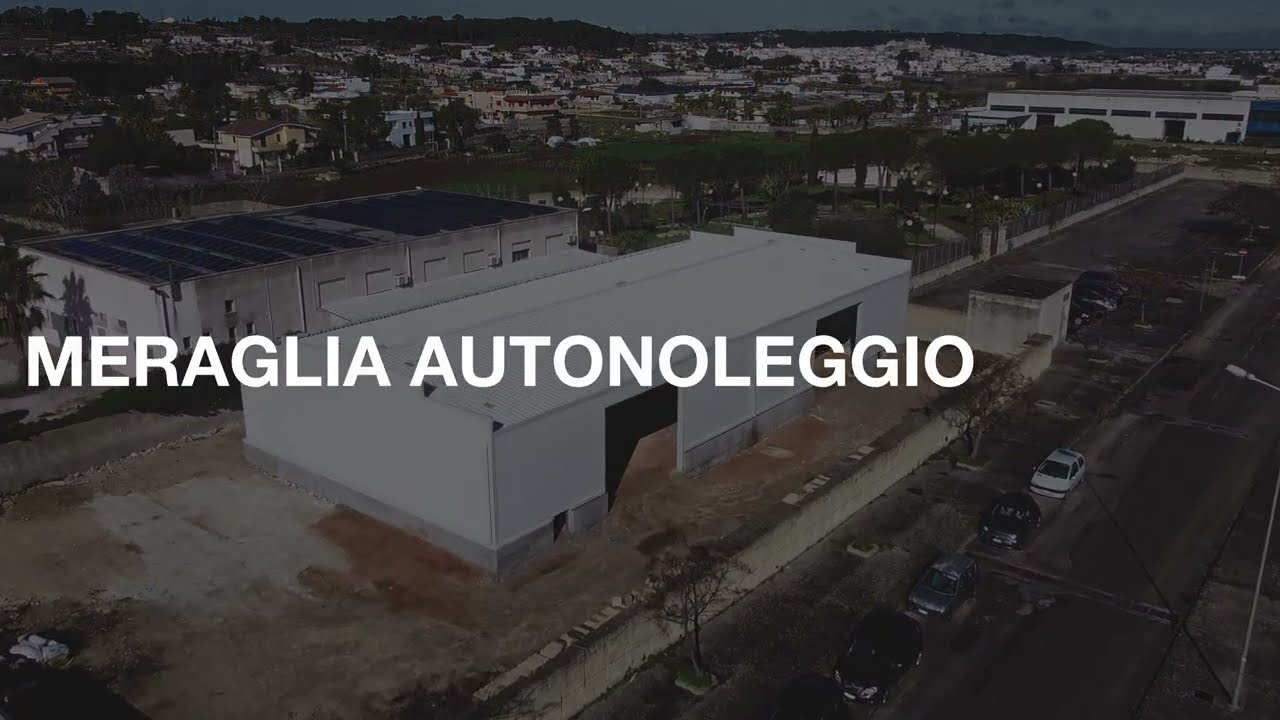 Capannone industriale in acciaio | Meraglia Autonoleggio
