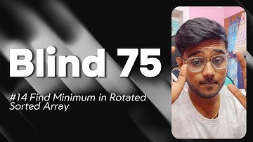 Find Minimum in Rotated Sorted Array - Blind 75 | Python | Binary Search Explained