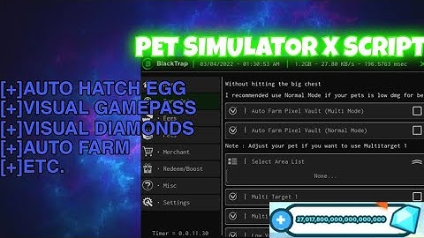 Arceus x Pet Simulator X Script | Mobile Exploit | Mobile Script