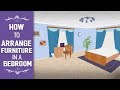 How to Arrange Furniture in a Bedroom - Easy & Exciting 3D Room Design How to Arrange Furniture in a Bedroom - Easy & Exciting 3D Room Design