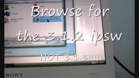 How to Jailbreak iPod Touch 2G 3.1.3