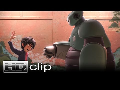 BIG HERO 6 - BayMax Fist Bump Clip - Official [HD]