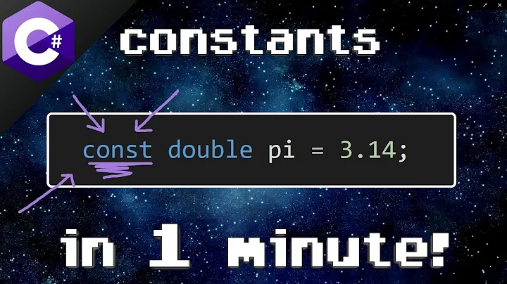 C# constants π