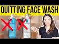 What Happens When You Stop Washing Your Face