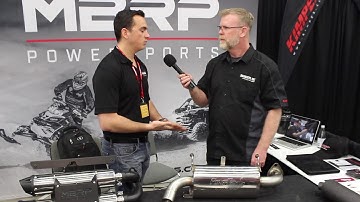 Stainless steel MBRP replacement exhaust for your RZR 1000 XP, RS-1 and XP Turbo