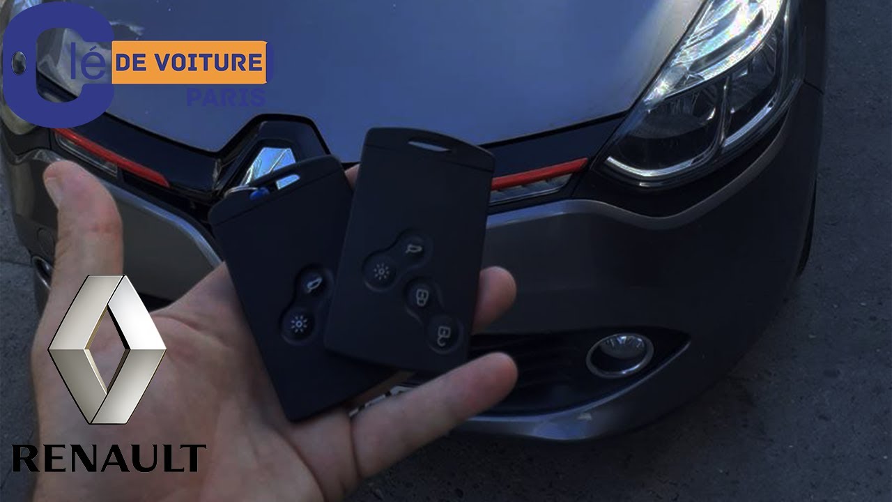 Ébauche Lame De Clé Pour Carte Renault - Compatible Clio 4, Scenic 3, Laguna 3, Zoé