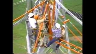 345 kV Line Insulator Change-Out on a Steel Tower - Hubbell Power Systems