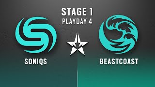 Soniqs vs Beastcoast \/\/ North American League 2022 - Stage 1 - Playday #4