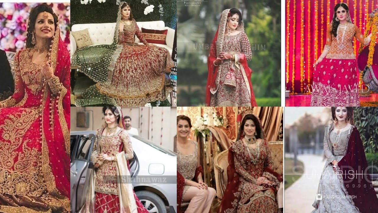 Latest Top 10  Beautiful Bridal Dress Designs 2018