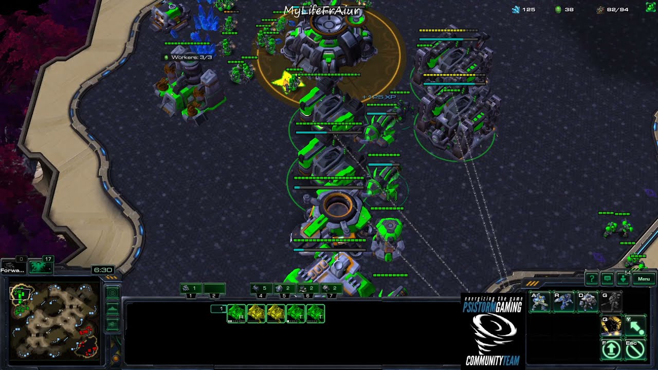 Empresslilyy Archon Tournament semi final Artemis/Aiur vs GGGG/Roy FPV TvP diamond blood battles