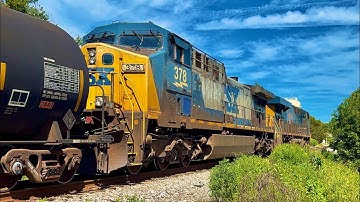 CSX M541-29 with CSXT ES44AH 3239 leading with a Sick RL K5HL on 09/01/2025