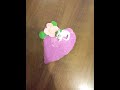 Леплю валентинку на день влюбленных 1 часть.