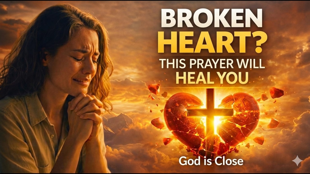 Prayer for a Broken Heart | God Will Heal Your Pain - YouTube