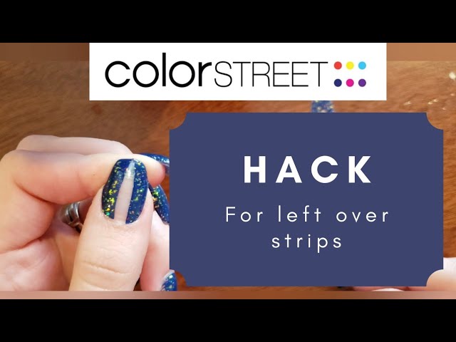 Multiple Ways to Apply Color Street 100% Nail Polish Strips! - YouTube