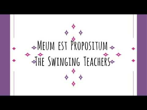 Meum est propositum (swing version) - The Swinging Teachers (rare 1973)