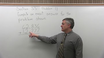 MTH 060 : Section 3.3 Problem 11 - Mathematics with Dan Avedikian