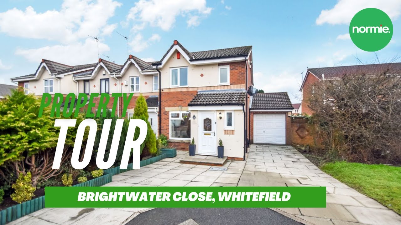 Brightwater Close, Whitefield A Three Bedroom End of Terraced Home