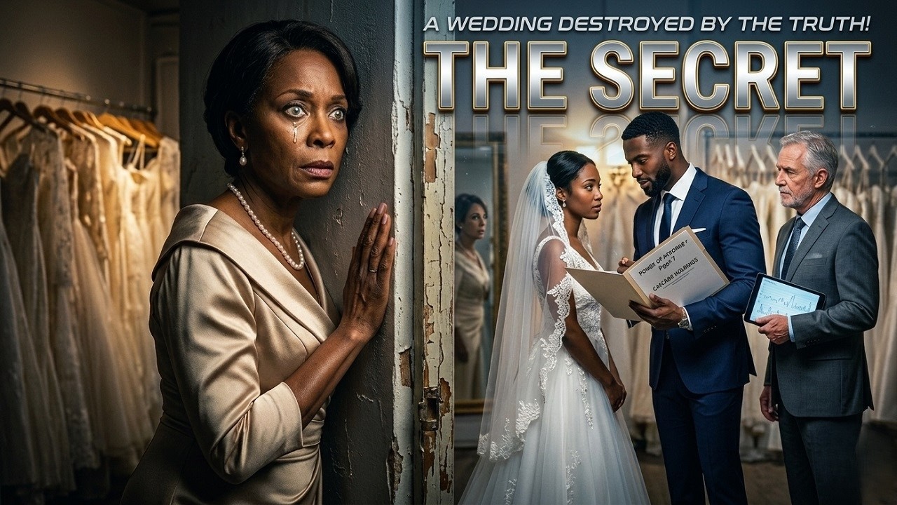 Before My Daughter’s Wedding, the Boutique Owner Whispered, “Hide” — 5 Min Later, I Heard Everything