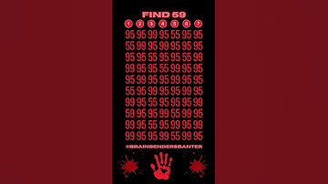 Can You Spot 59 in This MIND-BENDING Number Puzzle? #shorts