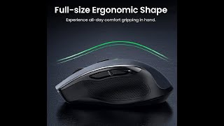 UGREEN Mouse Wireless Ergonomic Mouse 4000 DPI 6 Mute Buttons     #aliexpress #mouse