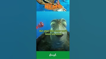 Finding Nemo - Quotes by Crush, Marlin and Dory 