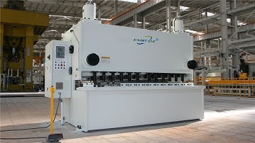 China CNC Hydraulic Guillotine Shear 6mm 3200, good quality guillotine shear supplier