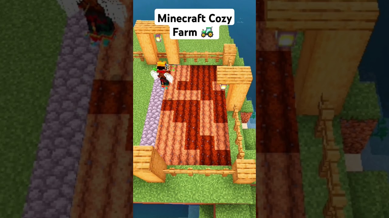 Minecraft cozy farm 