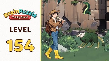 Brain Puzzle: Tricky Quest Level 154 Treasure hunter
