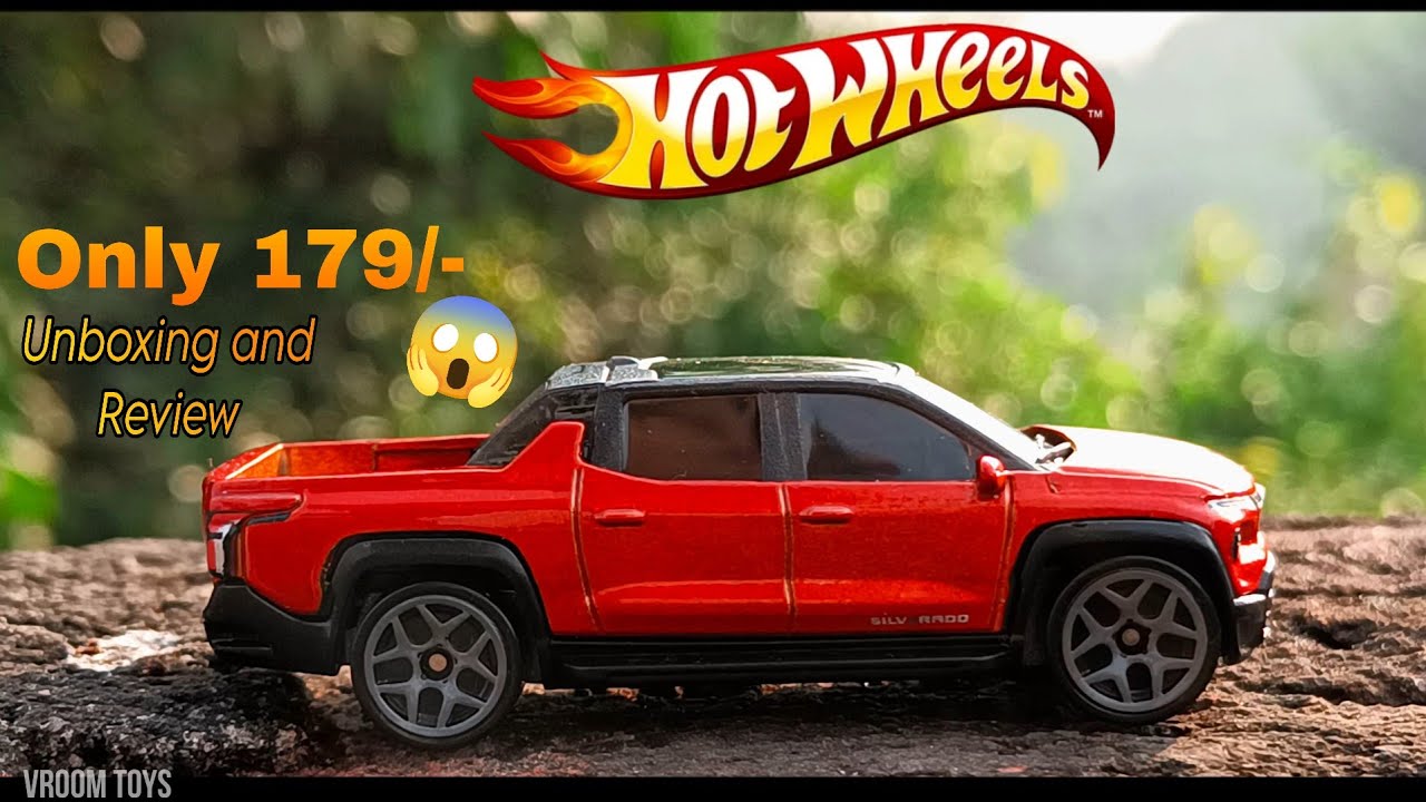 Silverado EV RST Hotwheels 🔥| Hotwheels Toy car 😄| Vroom Toys