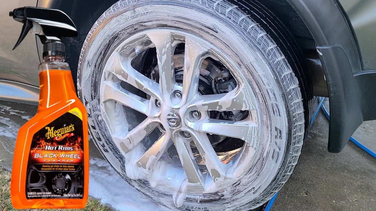 [NEW] Meguiar's Hot Rims BLACK WHEEL CLEANER Gentle & Strong! YouTube