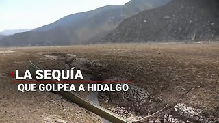 'La vida en este lugar, se ACABÓ' | Sequía DEVASTA laguna de Metztitlán, Hidalgo