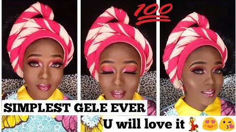 BEGINNER/SIMPLEST TRENDING GELE TUTORIAL