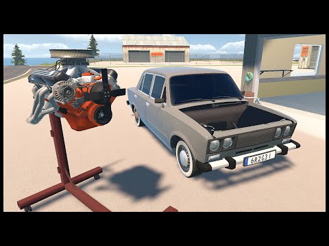 Видео: СОБИРАЕМ V8 Для ЖИГИ! Новый МОТОР! - My garage