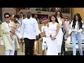 The Kardashian Family Leave Church Dressed In White On Easter Sunday