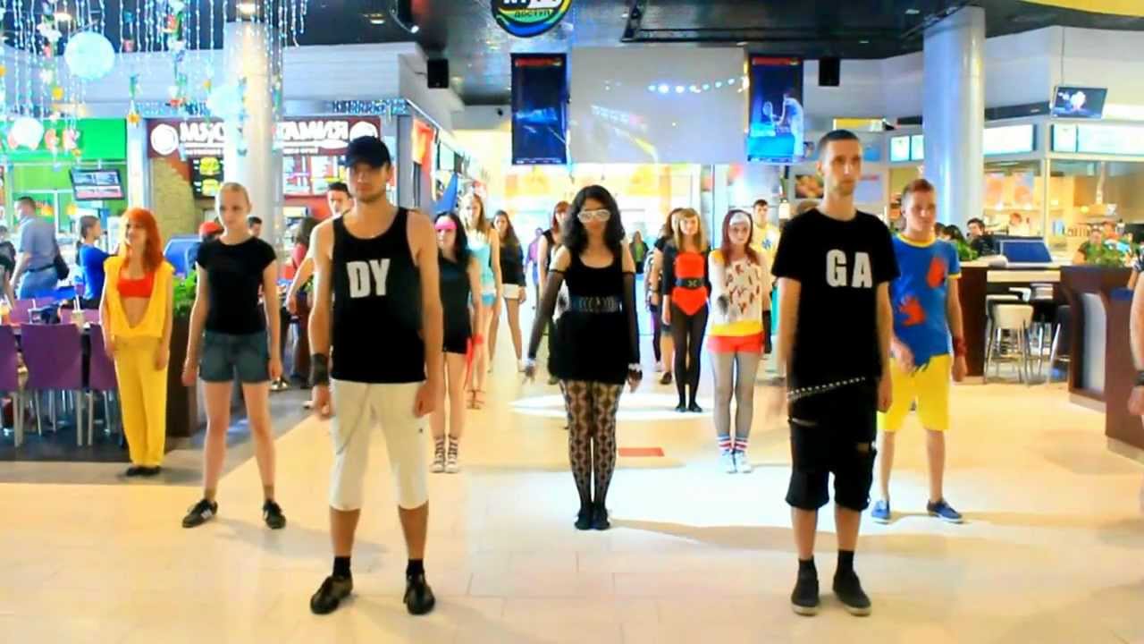 Dance-mob Lady Gaga 2012 Russia