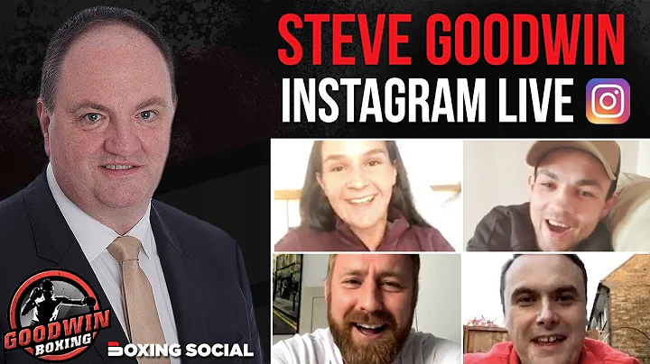 STEVE GOODWIN | INSTAGRAM LIVE SHOW | STEFY BULL, ...