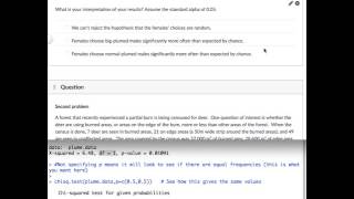 BIO 310 Week 7 Post lab Problem Set Video KEY