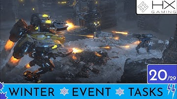 War Robots - How to solve ❄ Winter Event ❄ Task #20 "Stolen Christmas (20/29)"?