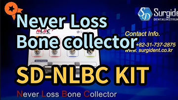 Never Loss Bone Collector Kit. Autograft Harvesting.