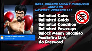 Real Boxing Manny pacquiao unlimited money and gold Free download mod Apk Latest ver. screenshot 5