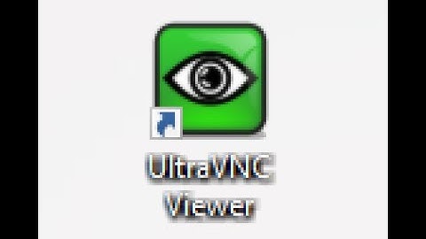 Installing and Settings for UltraVNC
