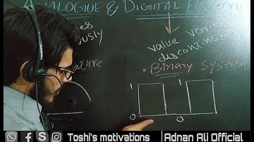 Analogue and Digital Electronics | Analogue and digital quantities | 10th physics | Chapter 16