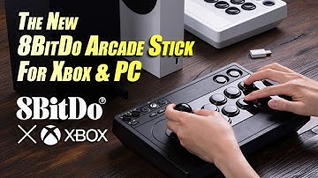 The All New 8Bitdo Arcade Stick for Xbox & PC Is Here And Its Wireless!