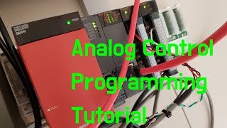 PLC Analog Control Programming Tutorial GX-Works2