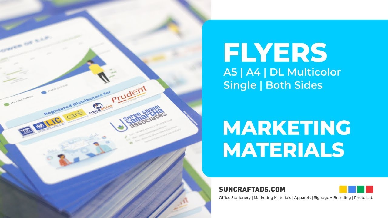 Flyers A5 130gsm BS SSSA Printed at Suncraft Ads Print Store @suncraftads.com