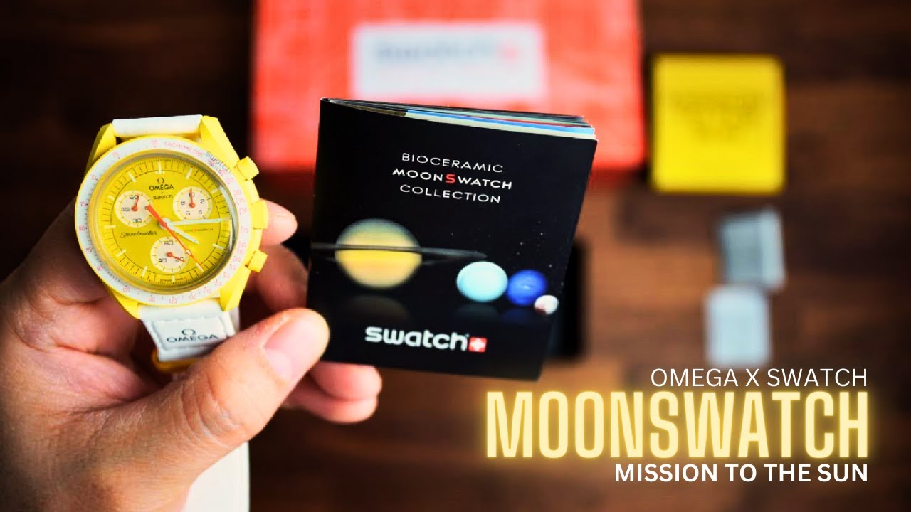 ✨極美品✨❤️OMEGA × Swatch MISSION TO THE SUN-
