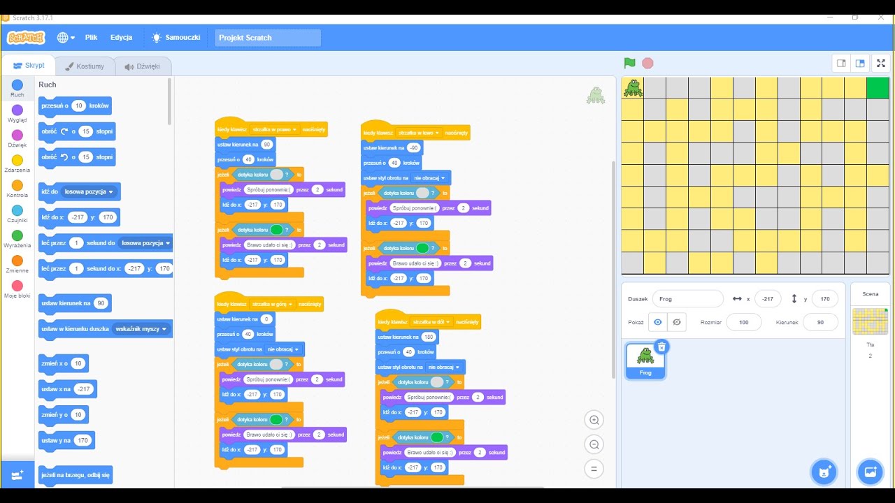 Jak Zrobić Prostokąt W Scratchu Program do mini programowania Scratch :) Labirynt w Scratchu #1 - YouTube