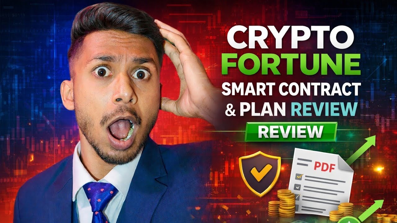 Crypto Fortune Full Review | Smart Contract & Company PDF Explained | Crypto Fortune Plan 